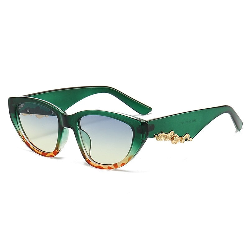 New Cat Eye Sunglasses Women Vintage Shades Brand Designer Gafas Luxury Female Sun Glasses UV400 Eyewear Oculos