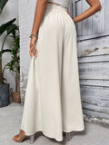 Honey Tied High Waist Wide Leg Pants