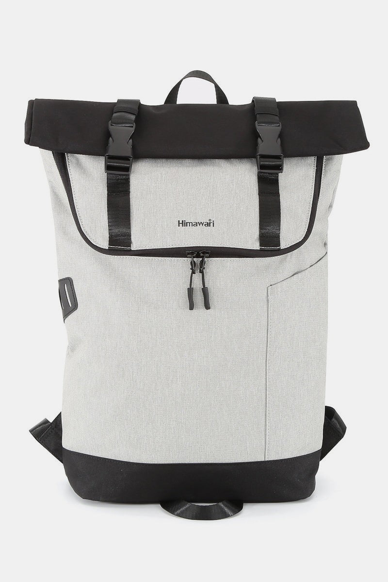 Himawari Contrast Waterproof Canvas Backpack Bag