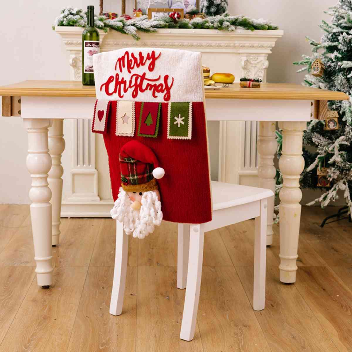 MERRY CHRISTMAS Chair Cover - Dash Trend