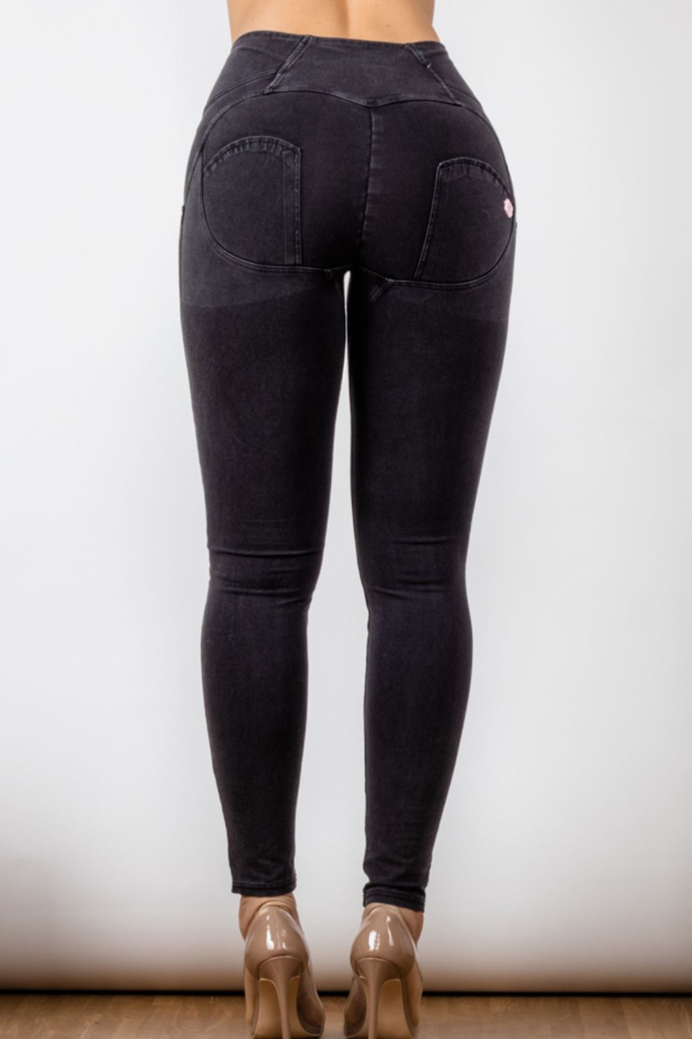 High Waist Skinny Long Jeans - Dash Trend
