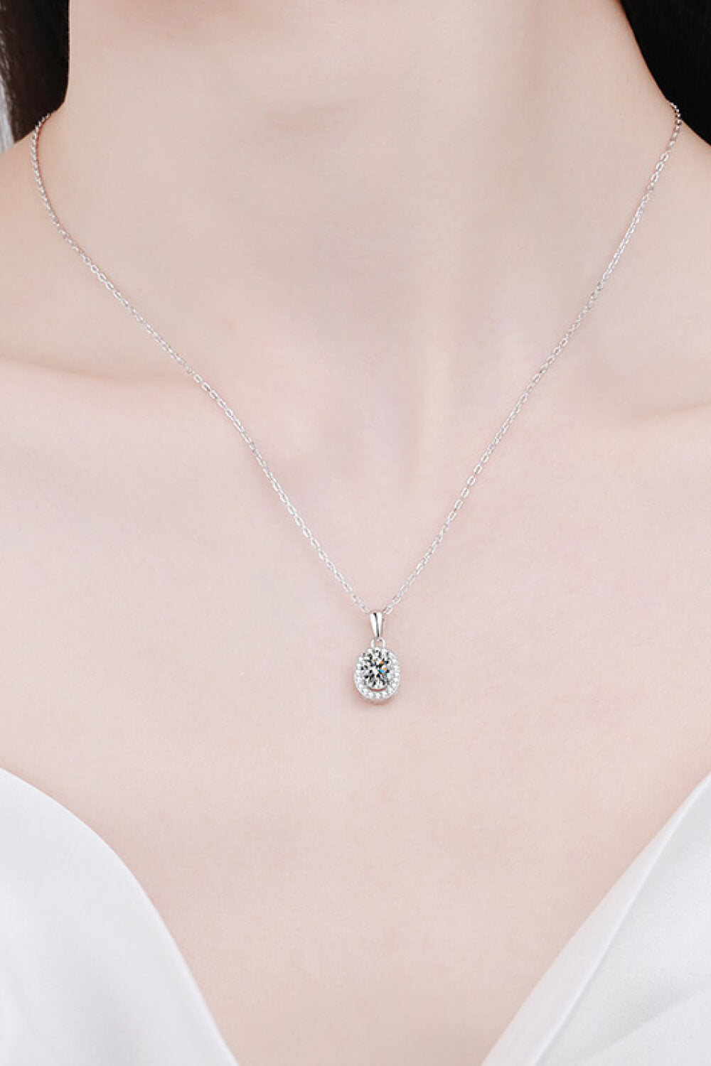 Be The One 1 Carat Moissanite Pendant Necklace - Dash Trend