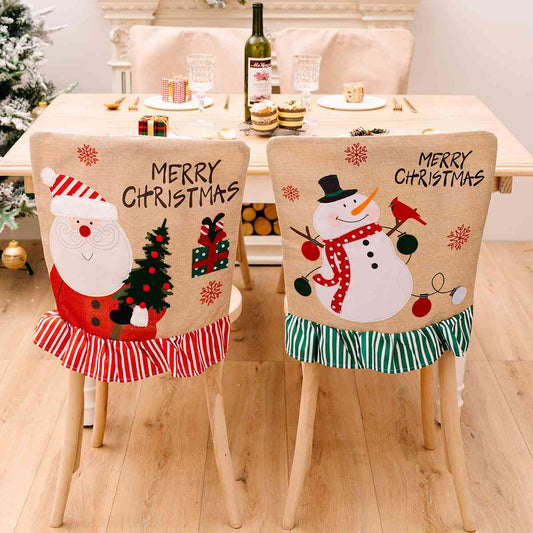 MERRY CHRISTMAS Chair Cover - Dash Trend